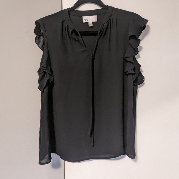 Nordstrom Rack Black Blouse - Picture 1 of 3